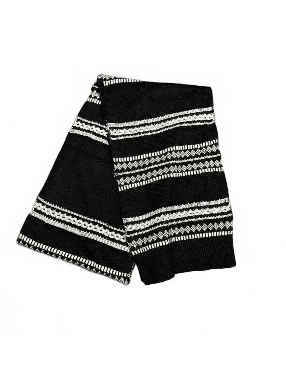 Talbots Scarf, Black & White